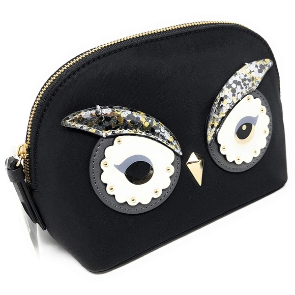 kate spade Handbags - Kate Spade Owl Star Bright cosmetic bag